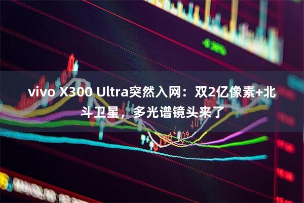 vivo X300 Ultra突然入网：双2亿像素+北斗卫星，多光谱镜头来了